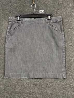 Gap Skirt Womens 14 Pencil Career Classic Pockets Stretch Casual Work Office